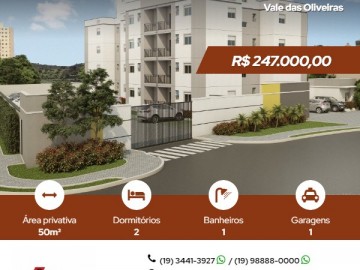 Apartamento - Venda - Vale das Oliveiras - Limeira - SP